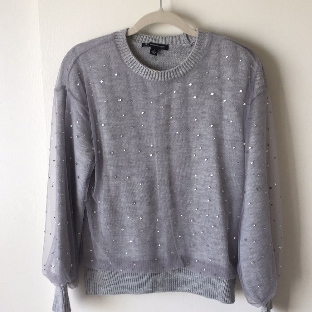 Embellished Sheer Top - Picture 6 of 7